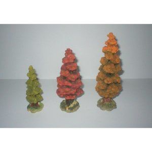 Dept 56 Village Accessories - Autumn Trees, Set of 3 52616